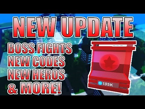 *UPDATE 4* Boss Fights, Codes, Hero's, & More in Super Evolution (Roblox)