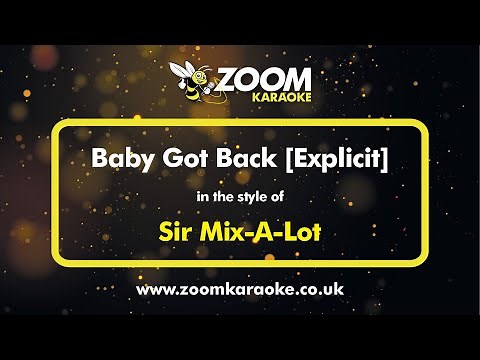 Sir Mix A Lot - Baby Got Back - Karaoke Version from Zoom Karaoke