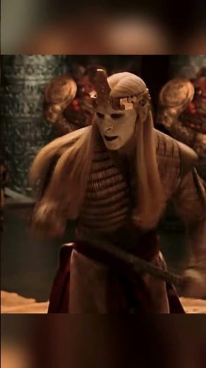 Hellboy’s fatal final duel against Prince Nuada in the Golden Army chamber
