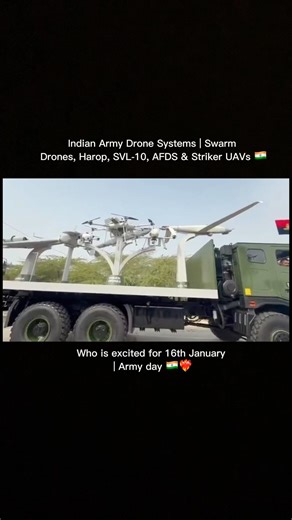 Indian Army Drone Systems|Swarm Drones, Harop, SVL-10, AFDS & Striker UAVs #indianarmy #indian #army