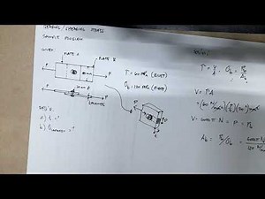 Shear and Bearing Stress Sample Problem 2