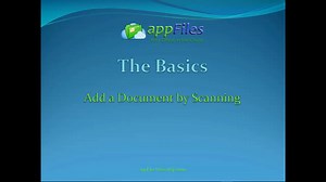 Add a Document by Scanning