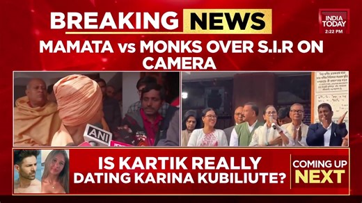 Bengal CM Mamata vs monks over SIR, on camera: monks fact-check CM Mamata’s statement, say there is no problem with the SIR. #Mamata #Monks #SIR #ITVideo | Aneesha Mathur | India Today