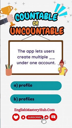 Countable vs Uncountable Nouns 🧠✨