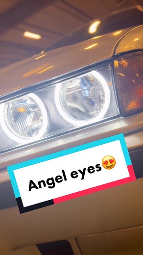 Finally got angel eyes installed on the E36 😎🥳#E36
