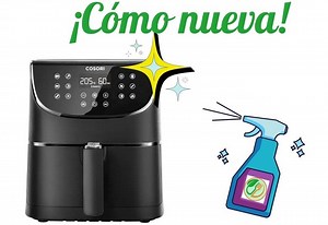 Cómo limpiar la freidora de aire [Por dentro y su Resistencia]