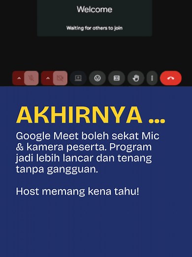 Cara Atur Google Meet: Matikan Mic dan Kamera Peserta
