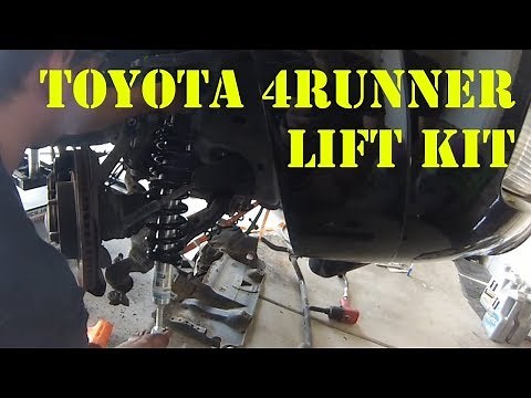 HOW TO: 2005 Toyota 4Runner Lift Kit/Front Strut Replacement
