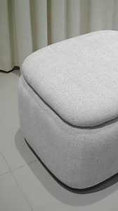 3.4K views | Who knew storage could look this good? This ottoman chair is your stylish secret for a clutter-free home! Ottoman Celine 109513 | Furniture Republic | Facebook