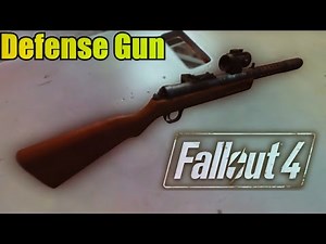 Fallout 4 Mods 15 Defense Gun by Yona