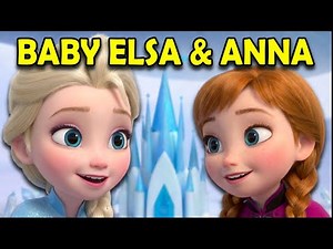 Baby Elsa & Anna Frozen Sisters | 3D Kids Songs & Nursery Rhymes