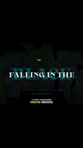FALLING IN THE BLACK! | UNDERVERSE 0.6 | #undertale #sans #underverse