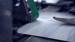 Download Conveyor belt with postal envelope for free