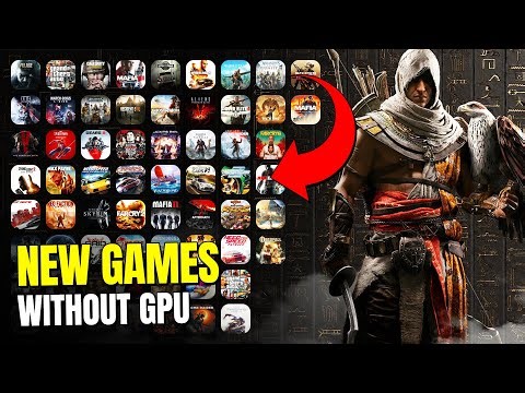 I Played 88 Games Without Graphics Card!!