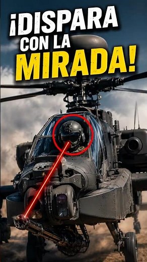 The Apache fires just by looking! 😱 The technology that terrifies the enemy #engineering #curiosi...
