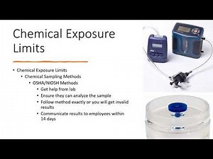 Safety Series 11 Chemical Exposure Limits