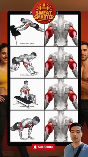 Triceps Workout with Bodyweight 💪 | No Equipment Needed