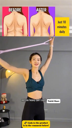 Resistance Band Back Workout (Full Tutorial!) 💪 ✨ Build elegant posture and a beautiful back at home — beginner-friendly and easy to follow. Will you try it today? #backworkout #resistanceband #posture #fitness #taichishare | Taichi Share