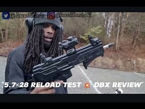 🔵 5.7×28 Reload Test 💥 DBX Diamondback Range Day 🔵