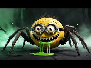 Spider-Minion | Story of transformation (Funny Minions Parody & Kitten)