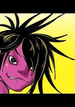 Gorillaz fan art of Noodle! Speed draw