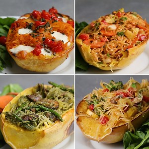 Spaghetti Squash 4 Ways | Recipes