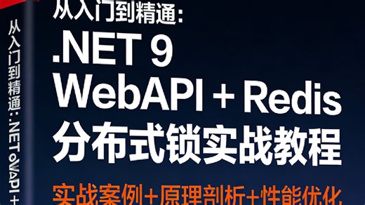 从入门到精通：.NET 9 WebAPI   Redis 分布式锁实战教程
