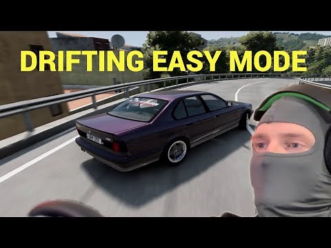 Drifting in BeamNG Drive is Easy