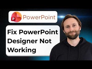 How to Fix PowerPoint Designer Not Working [2026 Guide]