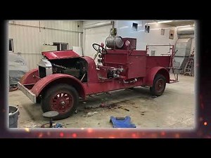 1926 Fire Truck Restoration