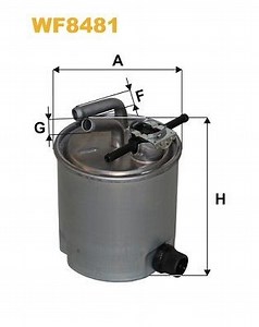 WF8481 WIX FILTERS Fuel filter In-Line Filter, 10mm, 10mm ▷ AUTODOC price and review