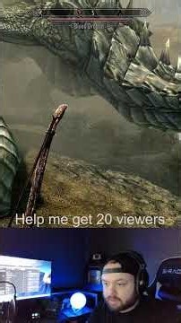 Skyrim encounters are so random #skyrim #gaming ￼