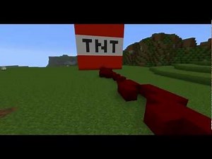 Minecraft - Massive TNT explodes