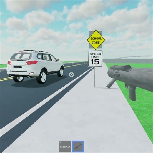 62 MPH Speeder vs. Rocket Launcher #roblox #funny #shorts #skit