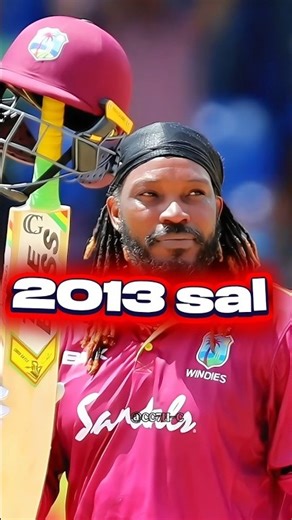 Chris gel Ne Sal 2019 mein 175 रन Mare the #crazyteam