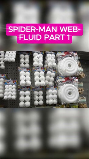 SPIDER-MAN WEB-FLUID WITH ONLY 2 INGREDIENTS