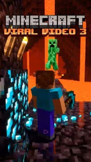 I asked Veo3 to make me a viral Minecraft video, then this happened #minecraft #animation #veo3