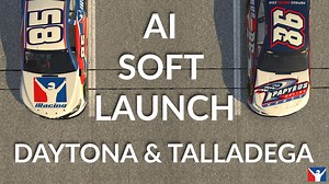 We're continuing our AI roll-out tomorrow with the addition of oval racing! Take to the high banks of Daytona and Talladega and race against our completely customisable AI! | iRacing