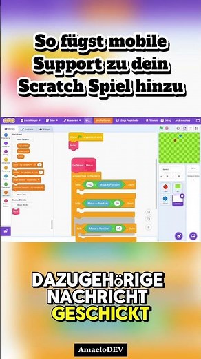 Handy-Steuerung in Scratch - Schritt für Schritt #scratch #scratchtutorial #programmieren