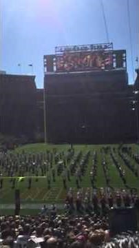 Packers - UW Band - National Anthem and Flyover