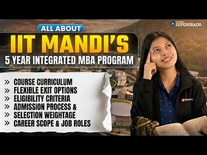 All about IIT Mandi's 5 Year IMBA Program | Curriculum, Eligibility, Fees, Admission & Placements