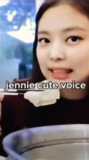 Jennie cute voice Nini #kpop #blackpink #summer_nini