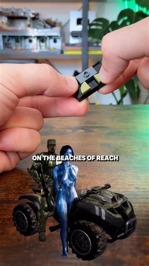 FinCantBuild on Instagram: "Lego Halo Reach Mongoose Just in time for Summer-… huh? October? #lego #halo #legoreels #haloreach"