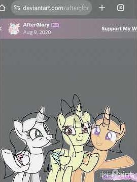 SpeedPaint The Powerpuff Girls X My Little Pony Friendship is Magic