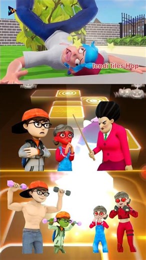 Niki Hulk - Scary Teacher 3D - Hello Neighbor Exe Coffin Dance Tiles Hop#tileshop #coffindance##239