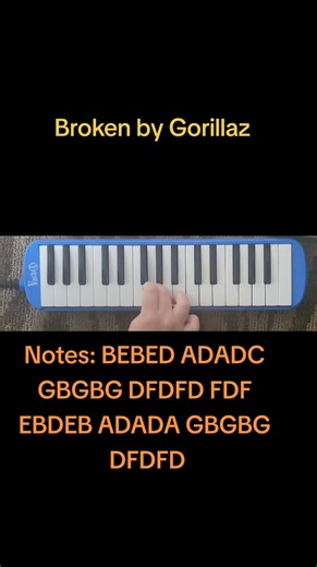 Broken by Gorillaz on Melodica