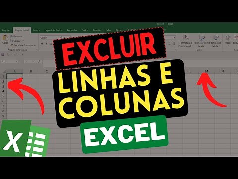 ⛔ EXCEL BÁSICO: como EXCLUIR LINHAS e COLUNAS no EXCEL. Domine tudo em 2023... (Simples e Fácil)!