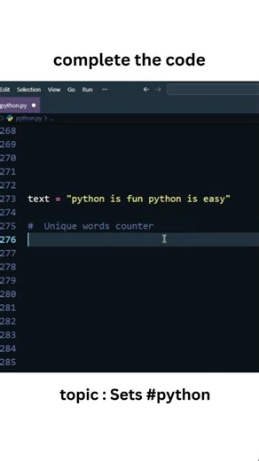 can you solve this problem #set #python