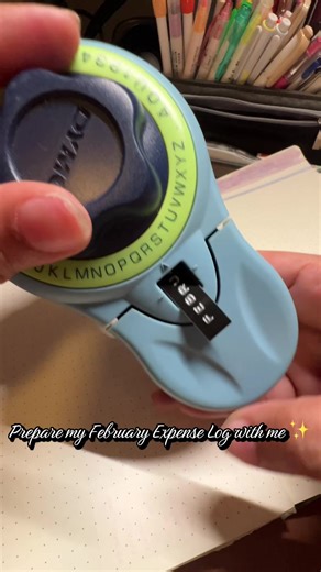 Prepare Your February Expense Log with Me