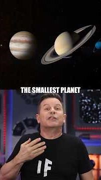 What If the Smallest Planet Turned into the Biggest Planet?! #Space #Pluto #Planets #Shorts